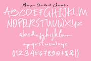 Rhesymo Brush Script, a Script Font by madeDeduk (Thumbnail 3 of 8)