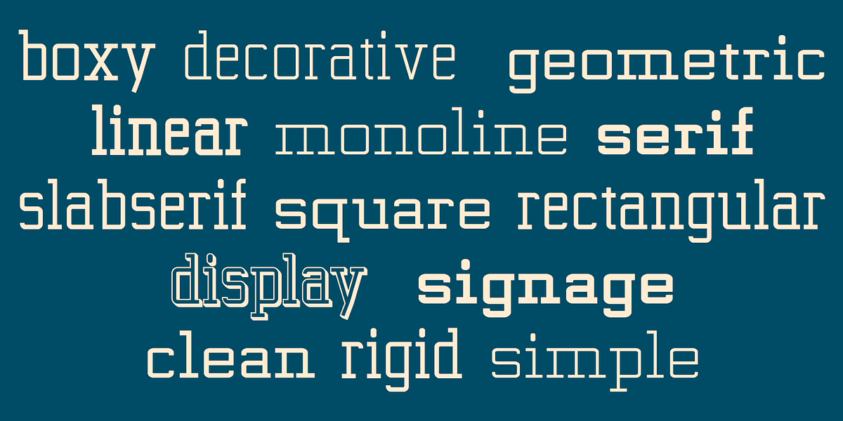 Kwersity, a Slab Serif Font by Ingrimayne Type (Photo 2 of 8)