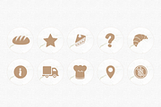 Bakery Instagram Templates, a Social Media Template by Talipic Designs (Thumbnail 6 of 8)