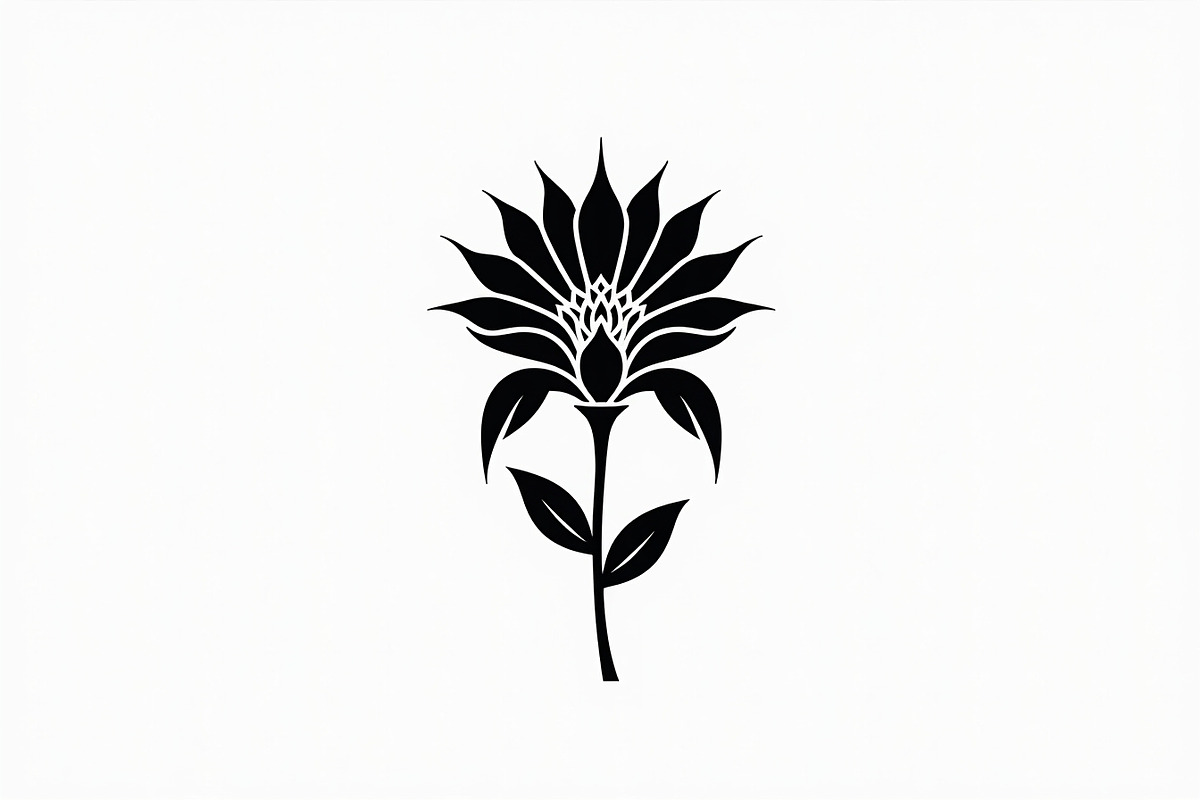 Floral Outline Vector Pack, an Illustration by yasushie (Photo 2 of 21)