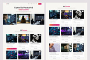 Online Course Website UI Figma, an UI Kit Template by peterdraw (Thumbnail 4 of 7)