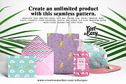 Unicorn Seamless Pattern, a Pattern Graphic by NDesigns (Thumbnail 4 of 4)