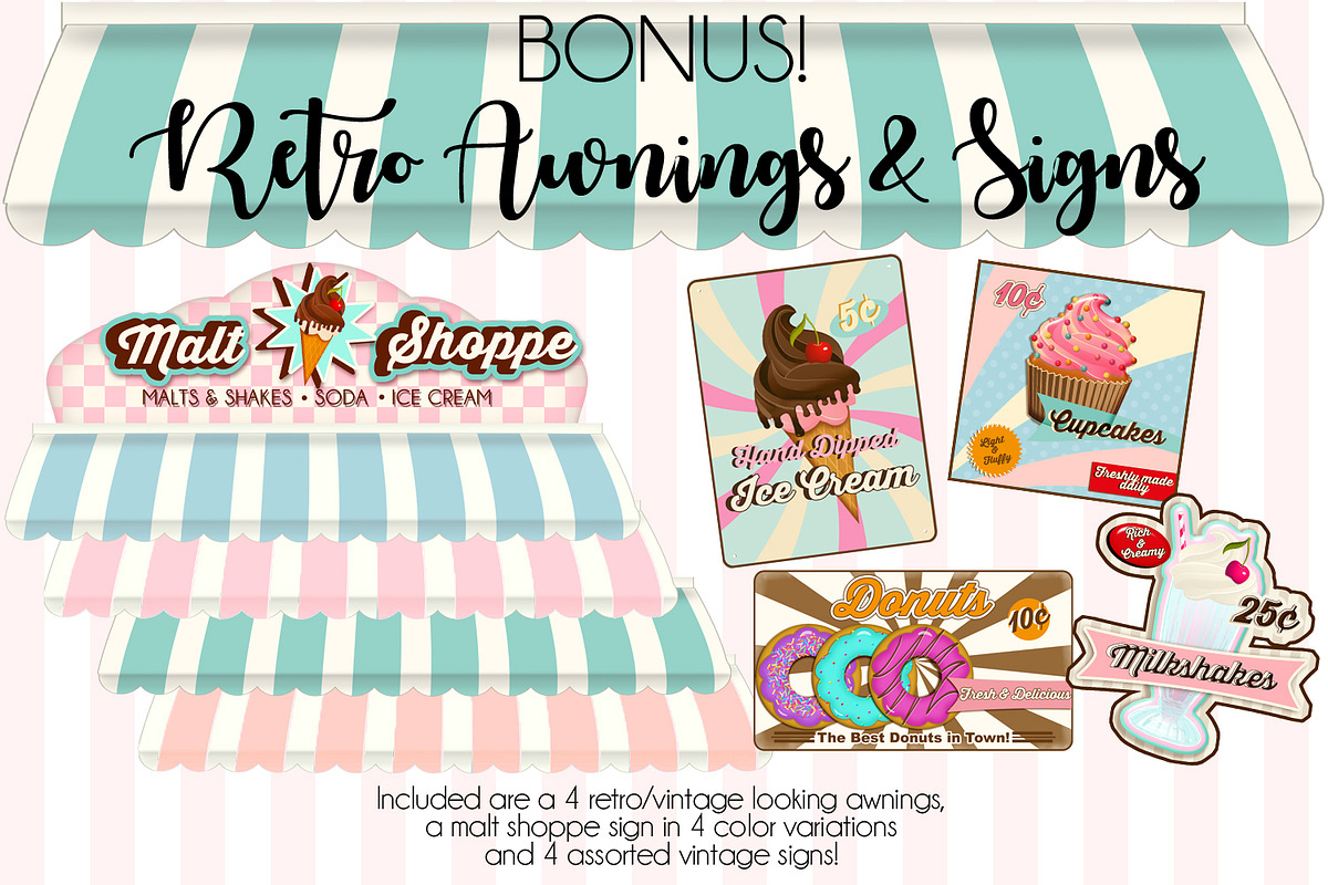 I Donut Like Popsicles, a Food Illustration by Graphics Candy (Photo 9 of 9)