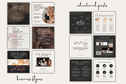 Skincare Instagram Templates Black, a Social Media Template by Faytemplates (Thumbnail 4 of 7)