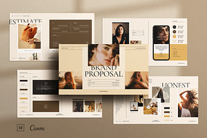 Proposal with Concept Boards Design, a Presentation Template by TemplatesForest