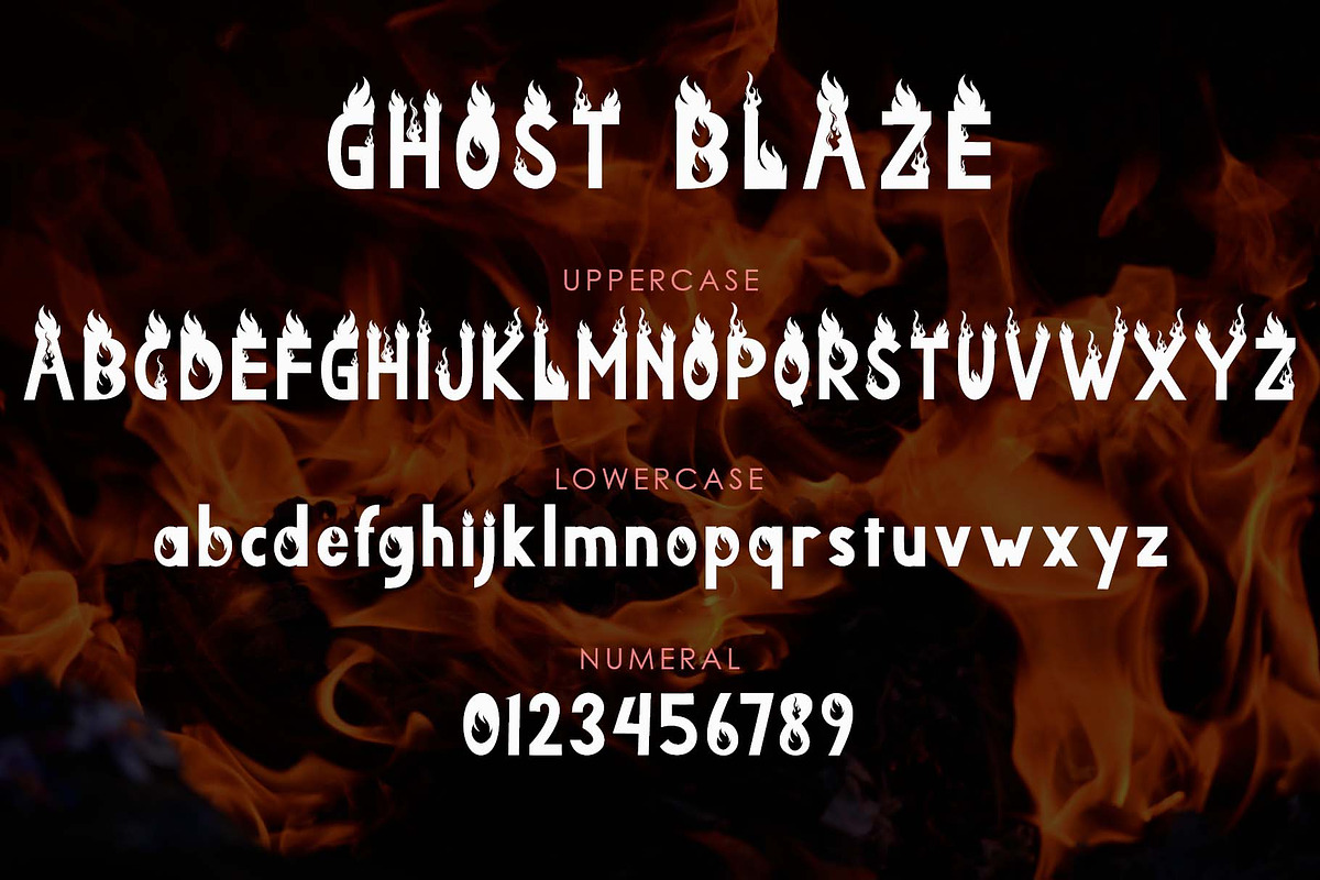 Ghost Blaze, a Handwritten Font by Yoga Letter (Photo 6 of 7)