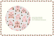 Pink Gingerbread Seamless Patterns, a Pattern Graphic by Euonia Meraki (Thumbnail 3 of 11)