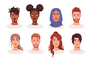 Diverse people avatars set, a Person Illustration by Good Studio (Thumbnail 2 of 5)