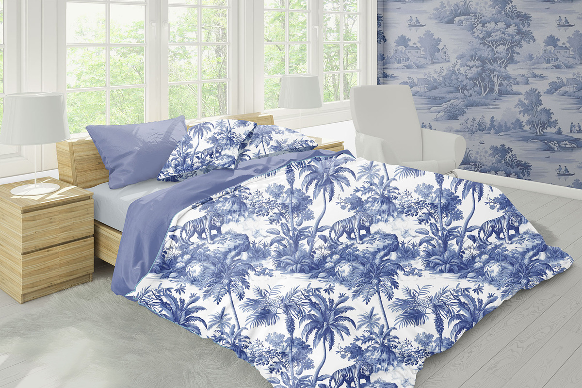 Toile de Jouy Print Design Patterns, a Pattern Graphic by Olya Creative (Photo 7 of 24)