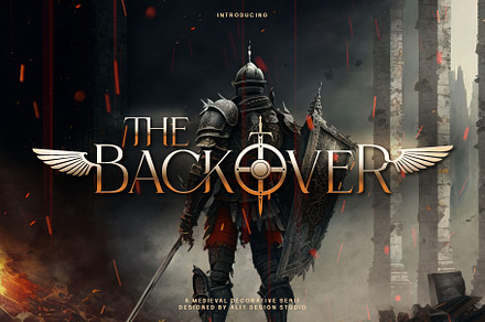 Back Over Typeface, a Serif Font by alit design
