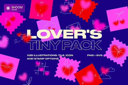 Lover's Tiny Illustration Pack