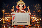 Ganesha Poster Mockups, a Mockup by Luuqas Design (Thumbnail 1 of 6)