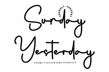 Sunday Yesterday