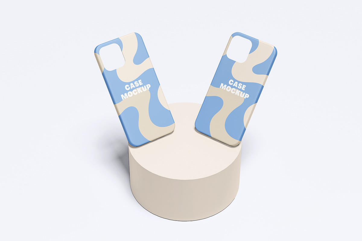 Phone Case Mockup, a Print Template by safrizalstudio (Photo 5 of 6)