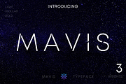 MAVIS SANS - FUTURISTIC TYPEFACE, a Sans Serif Font by CCS Type (Thumbnail 1 of 20)