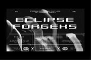 Brixer - Futuristic Display Font, a Sans Serif Font by Typeagle (Thumbnail 9 of 10)