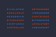 Player One - Pixel Typeface, a Sans Serif Font by alpercakici (Thumbnail 6 of 13)