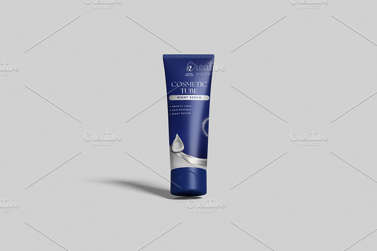 Cosmetic Tube Product Mockup, a Cups & Container Mockup by Gatamotion (Photo 5 of 5)