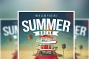 Summer Party Flyer, a Flyer Template by Graphicfy Templates (Thumbnail 3 of 3)