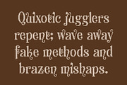 CS Aquary Stitched, a Serif Font by Craft Supply Co. (Thumbnail 4 of 8)
