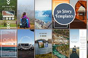 Instagram Travel Template Bundle, a Social Media Template by idArt (Thumbnail 7 of 8)