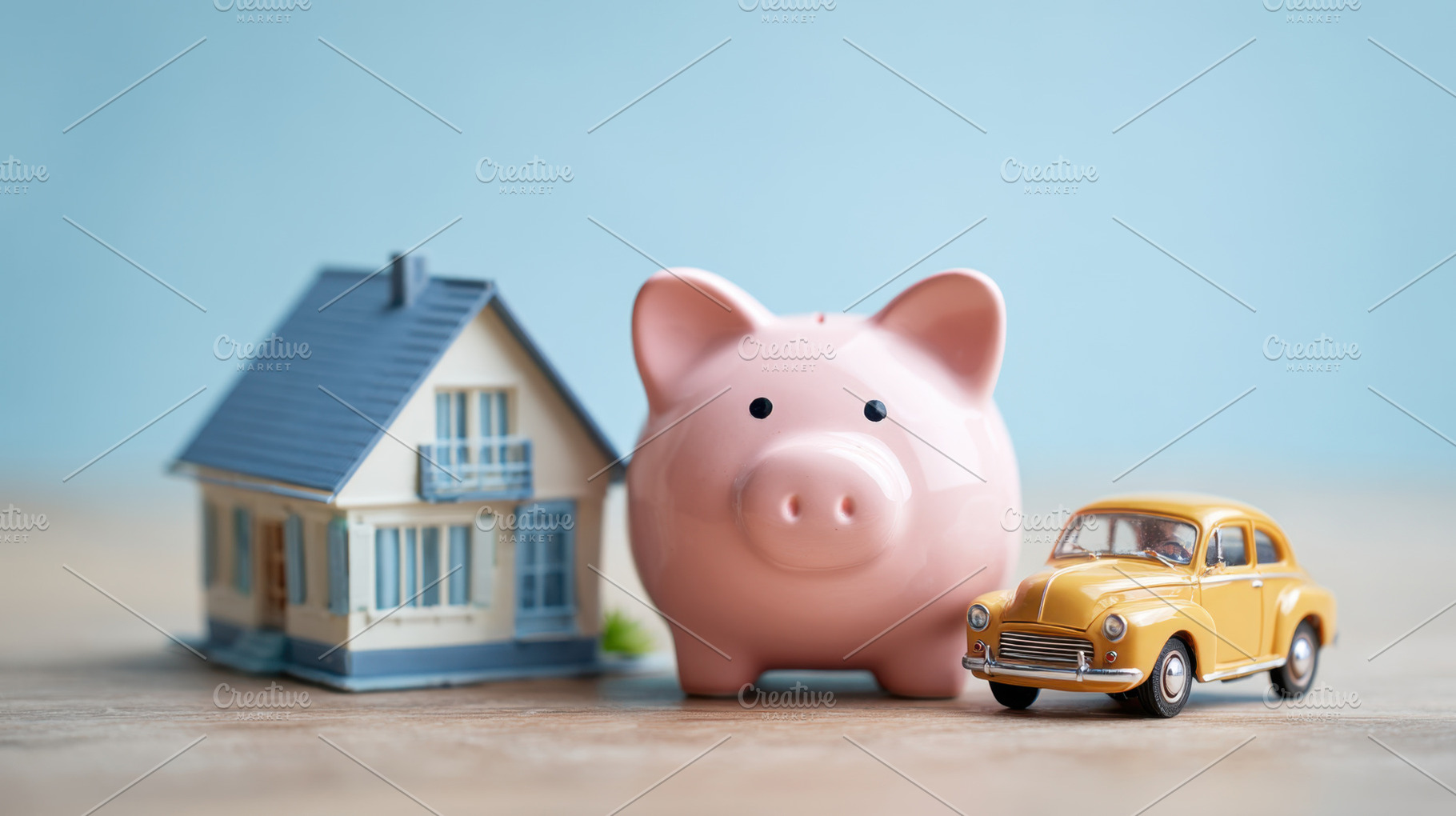 Saving for home and car, a Photo by Beautiful things
