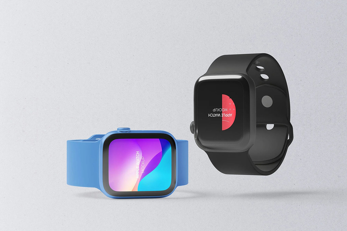 Smartwatch Mockup, a Wearable Device Mockup by Se٧enStudio (Photo 3 of 4)