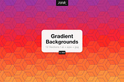 Gradient Hexagonal Backgrounds | V08, a Background Graphic by dvtchk (Thumbnail 6 of 6)