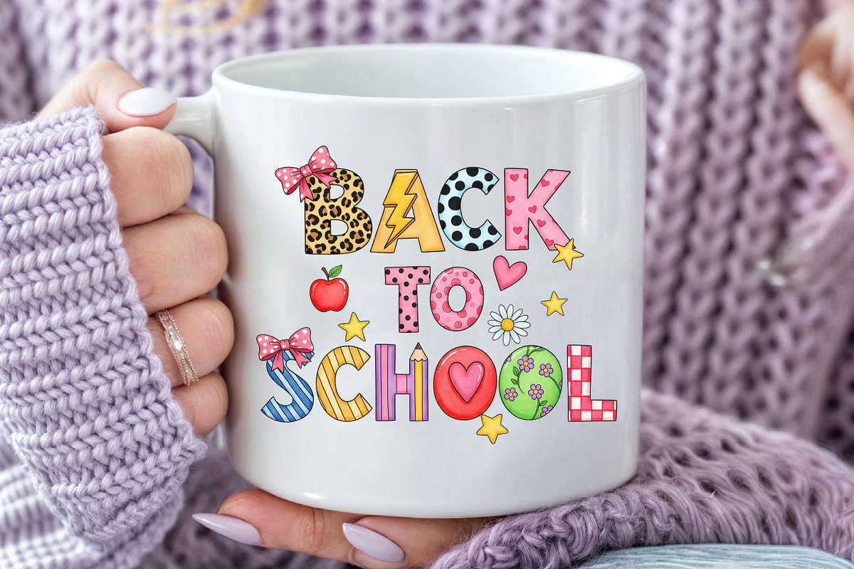 Back to School Png, School Doodles, an Illustration by Craft Nest (Photo 6 of 7)
