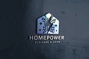 Home Power Technology Logo, a Branding & Logo Template by Design_Planet (Thumbnail 2 of 4)