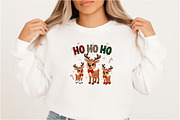 HO HO HO Reindeer PNG, an Illustration by DreamArtGraphic (Thumbnail 2 of 5)