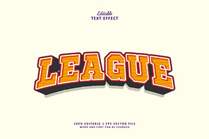 Text Effect League