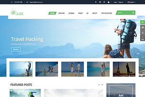 SJ Urline - Travel Joomla Template