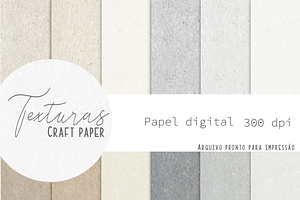 Digital Paper - Craft Papers