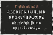 10 Vintage Font Families Bundle #3, a Blackletter Font by Fractal fonts & graphics (Thumbnail 52 of 67)