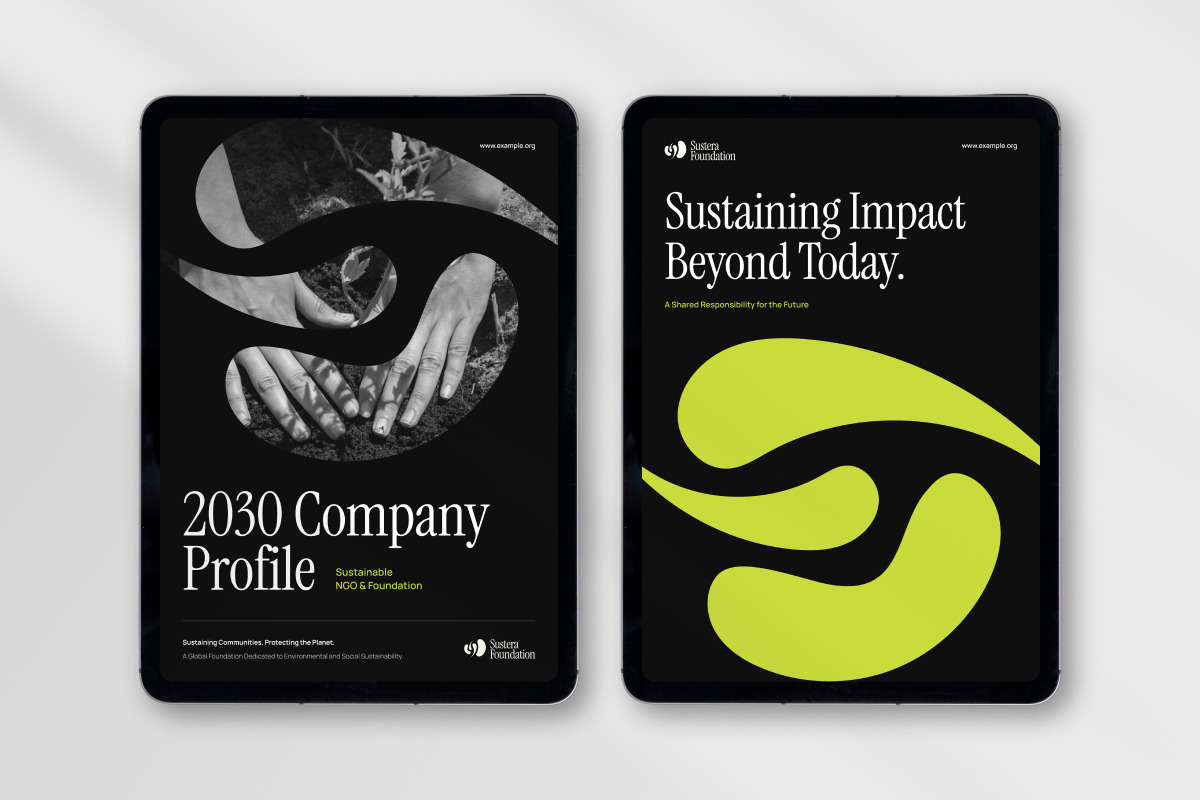 Sustainable NGO Foundation Profile, a Brochure Template by productype1 (Photo 4 of 6)
