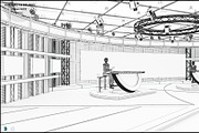 TV Studio Collection Vol 6 - 2 PCS, an Architecture 3D Model by akerStudio (Thumbnail 78 of 98)