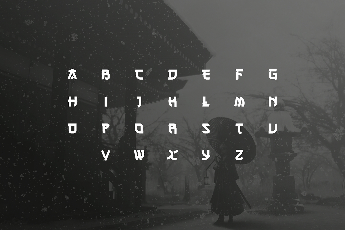Jarene, a Font by garismantra (Photo 3 of 4)