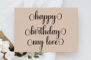 Hello Lovely, a Script Font by Nurul_kamal (Thumbnail 8 of 11)