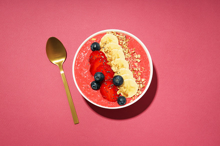 Concept of tasty and healthy food with smoothie, a Food & Drink Photo by AtlasStudio PRO