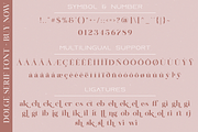 Dolge Serif Font-Modern/Vintage Font, a Serif Font by GlitzyGrapix (Thumbnail 15 of 15)