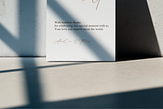 5x7 Minimal Invitation Mockup, a Product Mockup by Serenefeeling (Thumbnail 4 of 6)