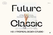 Future Classic Sans Typeface, a Sans Serif Font by Tropical Type (Thumbnail 10 of 11)