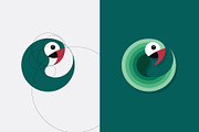 Green Parrot logo and Illustration, a Branding & Logo Template by rpdesignstudio (Thumbnail 1 of 2)