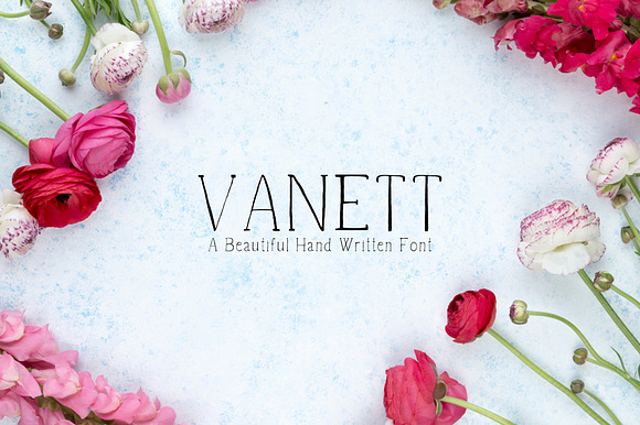 Vanett A Beautiful Handwritten Font preview 7