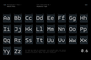 GC Robuto Mono-Futuristic Monospace, a Sans Serif Font by Glyphonic (Thumbnail 2 of 16)