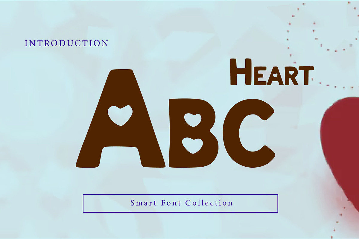 Heart, a Slab Serif Font by Wow Magic (Photo 2 of 3)