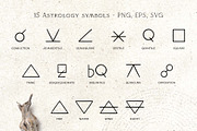 Mystical Zodiac constellations, an Illustration by My Space Garden (Thumbnail 8 of 19)
