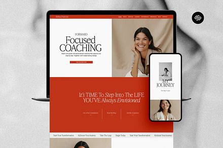 Squarespace 7.1 Website Template