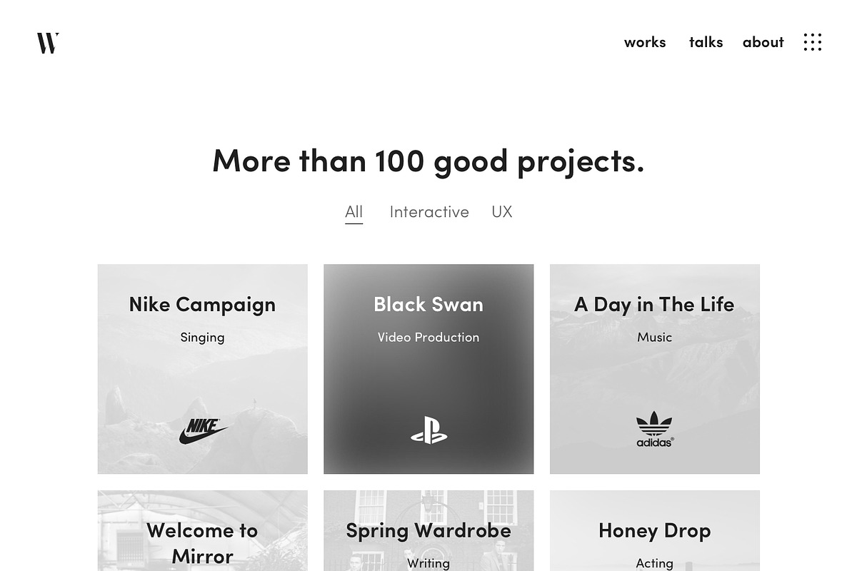 Portfolio Website Template, a Websites & App Template by Nice, Very Nice (Photo 7 of 8)